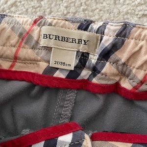 Burberry kids pants - size 3